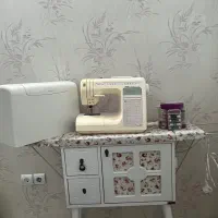 چرخ خیاطی جوکی ژاپنی با میز|چرخ خیاطی و ریسندگی|مشهد, الهیه|دیوار