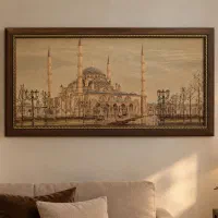 فروش فوری تابلودکوراتیو شیک و بزرگ، یکی چراغ‌دار