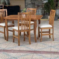 میز نهارخوری چوبی ۴ نفره نراد
