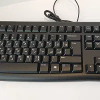 کیبورد Logitech K120 در حد نو ، بسیار تمیز ،USB