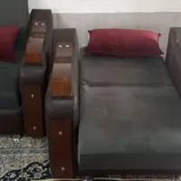 مبلمان تختخواب شو ومیز نهار خوری 7نفره|مبلمان خانگی و میز عسلی|آمل, |دیوار