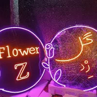 انواع تابلو نئون و LED|ریسه و چراغ تزئینی|تهران, دولاب|دیوار