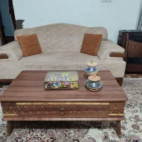 مبل راحتی ۷ نفره با میز|مبلمان خانگی و میز عسلی|دلیجان, |دیوار