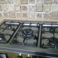 اجاق گاز پنج شعله صفحه استیل|اجاق گاز و لوازم برقی پخت‌وپز|زاهدان, |دیوار