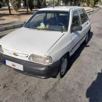 پراید ۸۷ سفید تمیز|خودرو سواری و وانت|فولادشهر, سایت صنعتی کاوه|دیوار