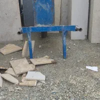 فرغون پمپ گاو صندوق میز دستگاه سنگبری