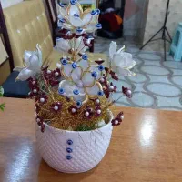 گل‌های گریستال|گل مصنوعی|قم, ولیعصر|دیوار