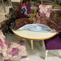 میز صندلی چهار نفره شیک