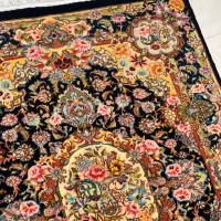 فرش دستبافت نقش سالاری نخ ابریشم|فرش|شیراز, شهرک گلستان|دیوار