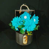 باکس گل و گل تک شاخه مناسب برای روز مادر|گل مصنوعی|زاهدان, |دیوار