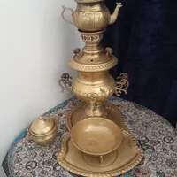 سماور زغالی برنز