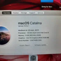 لپتاپ مک بوک ایر 2017|رایانه همراه|تهران, ستارخان|دیوار