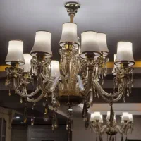 لوستر های طلا وارداتی ۶تا۱۲شاخه مبل