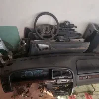 درعقب شاگرد سفید بی رنگ داشبورد و لوازم زانتیا