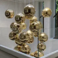 لوستر ویلایی لابی بزرگ ریزشی مدرن|لوستر و چراغ آویز|تهران, قلهک|دیوار