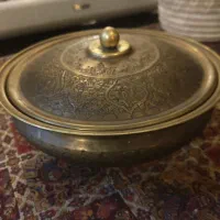 کاسه قدیمی برنجی