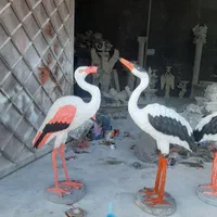 مجسمه فلامینگو لک لک (مجسمه سازی اطمانی)