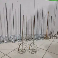 انواع پره همزن کوتاه بلند وچهارشیار ابزار رسولی