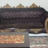 ست مبل ۷ نفره به همراه ناهارخوری و جلو مبلی