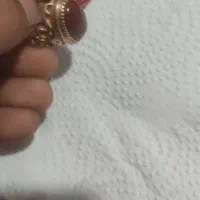 انگشتر نقره 925آبکاری طلا