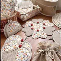 سرویس اشپزخانه عروس،کاربردی|سفره، حوله، دستمال آشپزخانه|قیدار, |دیوار