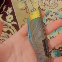 چاقو. ضامنی ، برنج..