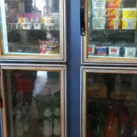 دو عدد یخچال سوپرمارکتی