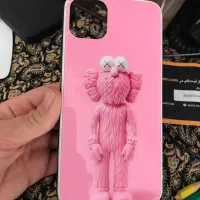 جا موبایل قاب گوشی ایفون ۱۱ پرومکس نو عروسکی صورتی