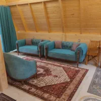 اجاره شبانه کلبه چوبی نوساز تازه ساخت|اجارهٔ کوتاهمدت ویلا و باغ|کتالم و سادات شهر, |دیوار