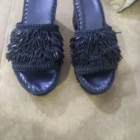 سفارش انواع صندل وکفش دست بافت|کیف، کفش، کمربند|جوانرود, |دیوار