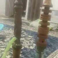 قلیان و چاقو عتیقه