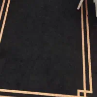 دو عدد فرش مشکی نو