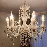 تعدای لوستر کریستالی آنتیک ساخت چک|لوستر و چراغ آویز|تهران, شهرآرا|دیوار