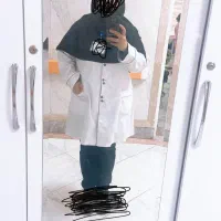 لباس سفید مناسب پرستاران سایز ۴۶و۴۸