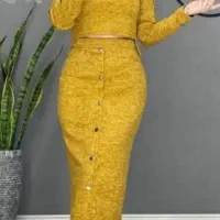 ست کراپ دامن نونو