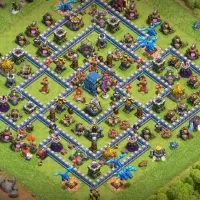 اکانت تان ۱۲ مکس کلش آف کلنز