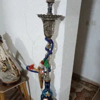 قلیان برنجی آکبند نما