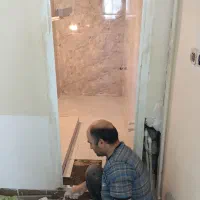 گچ کاری گچکاری تخریب بازسازی دیوارگچی