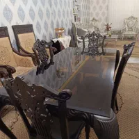 میز غذا خوری|میز و صندلی غذاخوری|سلماس, |دیوار