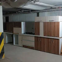 یک سرویس کابینت آشپزخانه ام دی اف در حد صفر|مصالح و تجهیزات ساختمان|تبریز, |دیوار