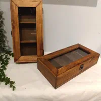 جعبه تی بک چوبی