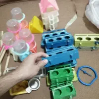 جادونی جاآبی نی لونه فنچ مرغ عشق فنچ سهره|لوازم جانبی حیوانات|قدس, شهر‌قدس|دیوار