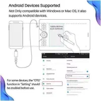 قلم مخصوص طراحی دیجیتال هویان (huion hs610)|قطعات و لوازم جانبی رایانه|اصفهان, مصلی|دیوار