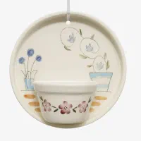 گلدان دیواری سرامیک مناسب برای دکور و هدیه