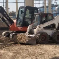 گودوخاکبرداری بابکت مینی لودر توماس بیل خاور