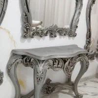 دو عدد آینه ایستاده و یک آینه کنسول|آرایشگاه و سالن‌های زیبایی|دورود, |دیوار