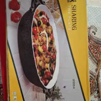 میوه خوری بلوری و خورش خوری سرامیک سورمه ای|ظروف سرو و پذیرایی|تهران, اکباتان|دیوار