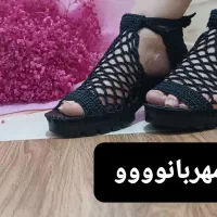 انواع کفش و صندل دستبافت