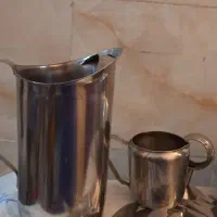 ظروف استیل سطل برنج ۱۰کیلویی|ظروف نگهدارنده، پلاستیکی، یک‌بارمصرف|قزوین, |دیوار