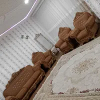 مبلمان 9 نفره فقط 6 مقطوع|مبلمان خانگی و میز عسلی|ایلام, |دیوار